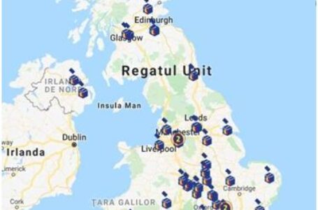 Ambasada României la Londra pune la dispoziţie o hartă interactivă a celor 72 de secţii de votare