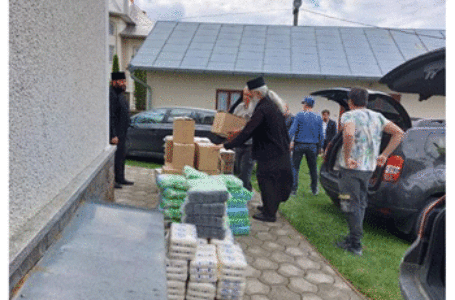 Donație din partea Mitropoliei Basarabiei pentru satul românesc Hrușeuți din regiunea Cernăuți
