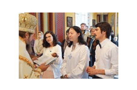Tot mai multe Botezuri de adulți în Episcopia Ortodoxă Română a Europei de Nord: Un suedez și o chinezoaică au devenit ortodocși