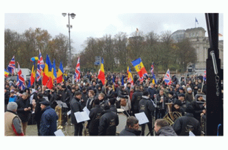 Protest al Românilor din diasporă! Ei au cerut la Berlin încetarea agresiunii împotriva familiei Furdui exercitată de autoritățile germane
